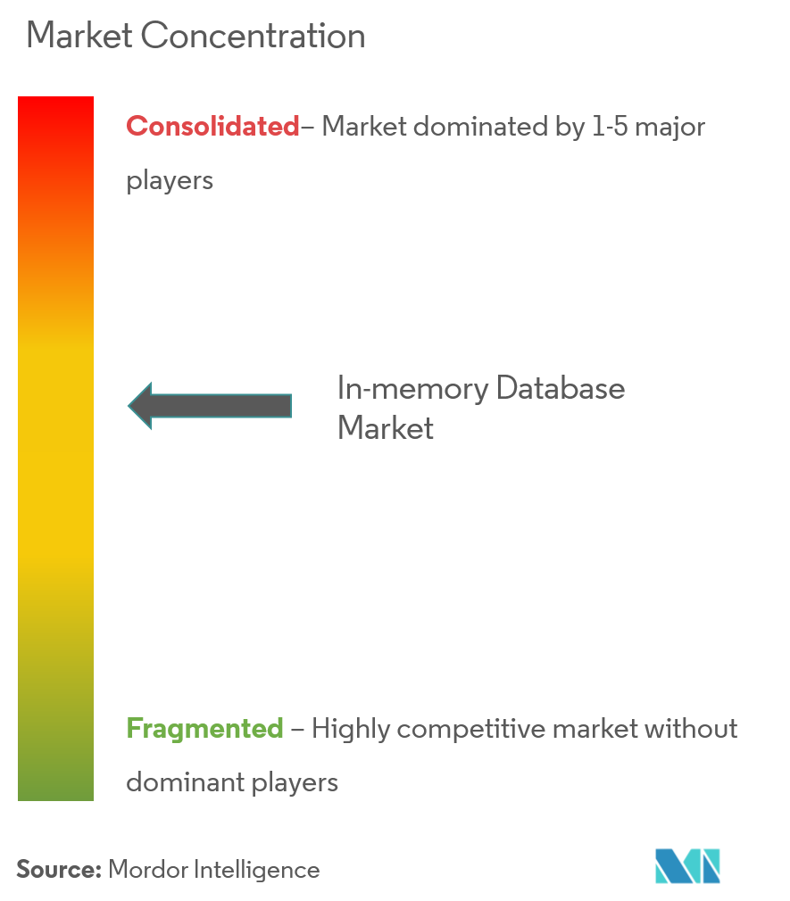 In-Memory Database Market Concentration